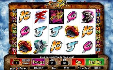 Street Fighter IV slot (Canada)