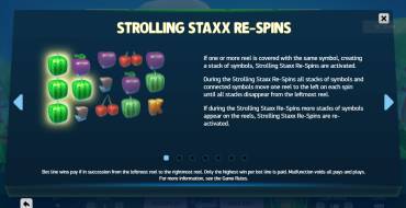 Strolling Staxx: Cubic Fruits: Respins