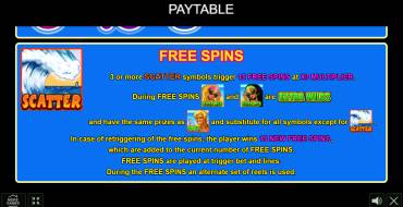 Summer Bliss: Free spins and/or respins