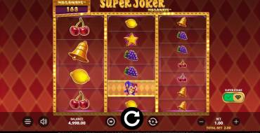 Super Joker Megaways: Interface