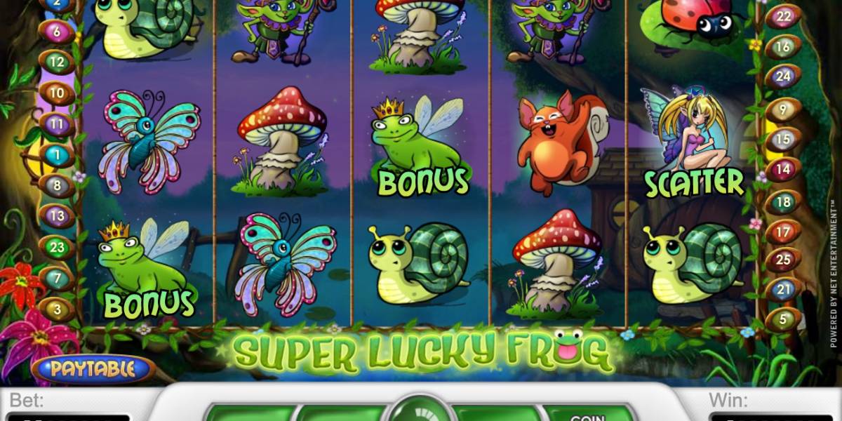 Super Lucky Frog slot (Canada)