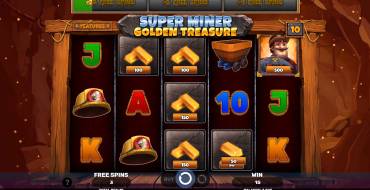 Super Miner – Golden Treasure: Unique features