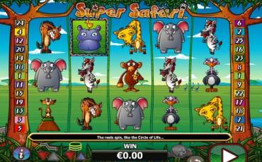 Super Safari slot (Canada)