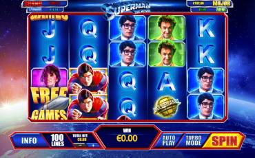 Superman the Movie slot (Canada)