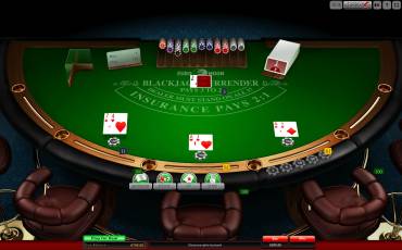 Surrender Blackjack online