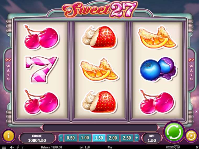 Play Sweet 27 slot CA