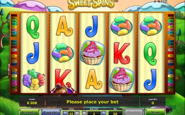 Sweet Spins slot (Canada)