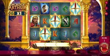 Sword of Arthur: Free spins and/or respins