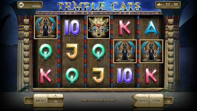Play Temple Cats slot CA