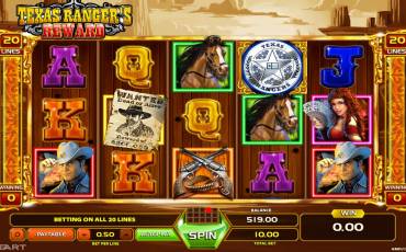 Texas Ranger’s Reward slot