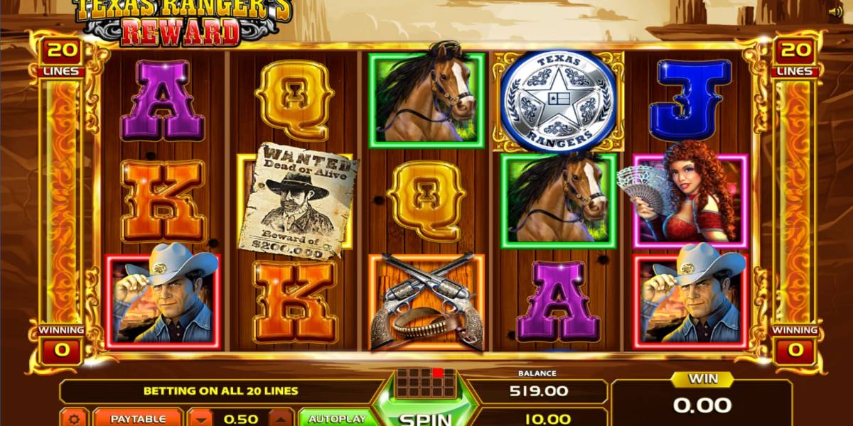 Texas Ranger’s Reward slot (Canada)