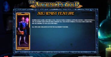 The Alchemist’s Gold: 