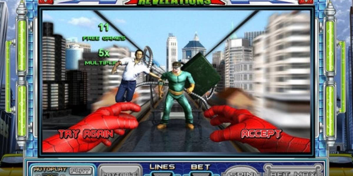 The Amazing Spider-Man: Revelations slot (Canada)