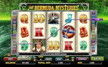 The Bermuda Mysteries slot (Canada)