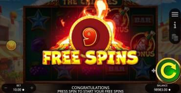 The Chillies: Free spins