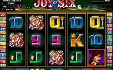 The Joy of Six slot (Canada)