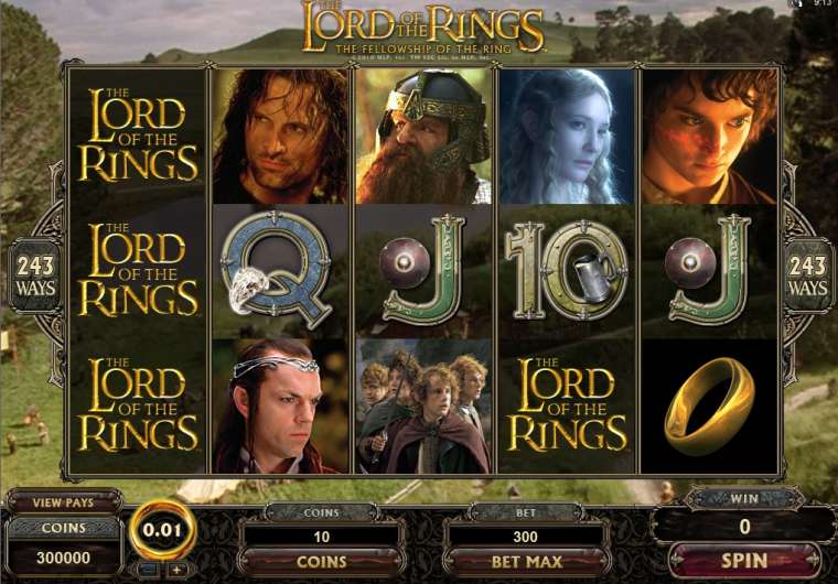 Play The Lord of the Rings slot CA