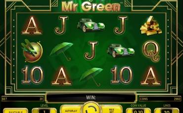 The Marvellous Mr Green slot (Canada)