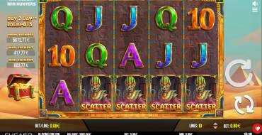 The Mummy Win Hunters: Slot machine