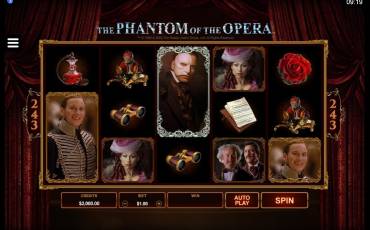 The Phantom of the Opera slot (Canada)