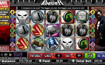 The Punisher slot (Canada)