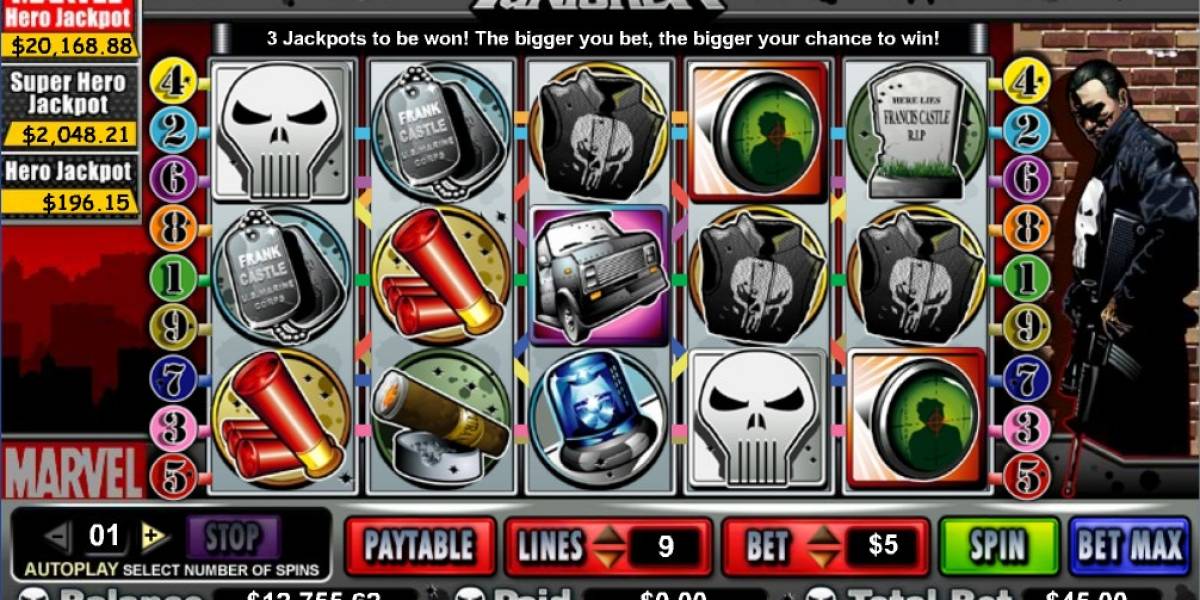 The Punisher slot (Canada)