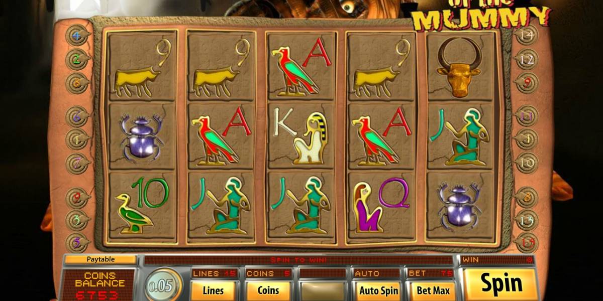 The Purse of the Mummy slot (Canada)