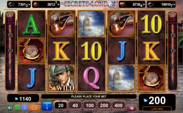 The Secrets of London slot (Canada)