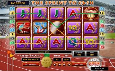 The Sprint to Cash slot (Canada)