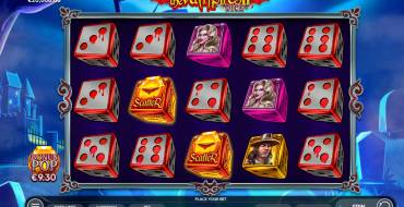 The Vampires II Dice: Slot machine