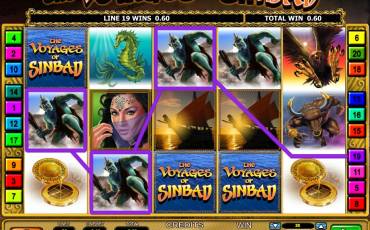 The Voyages of Sinbad slot (Canada)