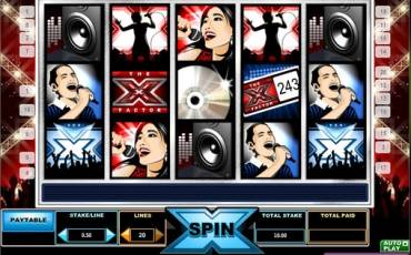 The X Factor slot (Canada)