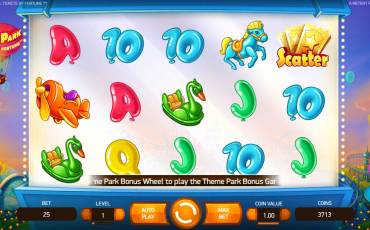 Theme Park: Tickets of Fortune slot (Canada)