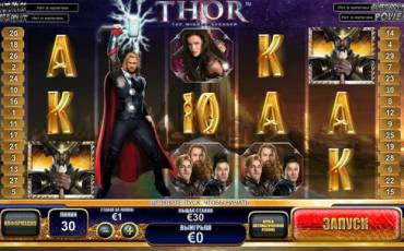 Thor: The Mighty Avenger slot (Canada)