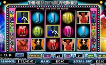 Thunder from Down Under slot (Canada)