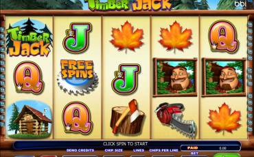 Timber Jack slot (Canada)