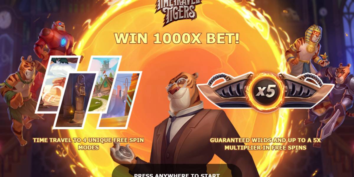 Time Travel Tigers slot (Canada)