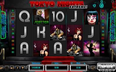 Tokyo Nights Extreme slot (Canada)