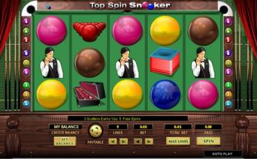 Top Spin Snooker slot (Canada)