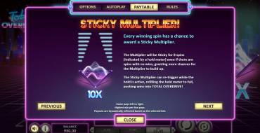 Total Overdrive: Sticky Multipliers