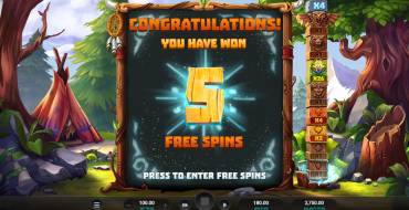 Totem Guardians Dream Drop: Free spins and/or respins