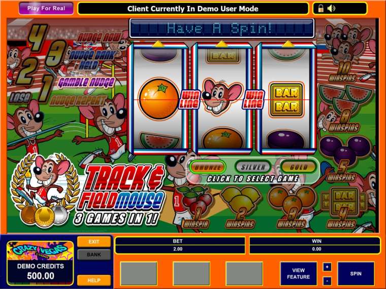 Free Play Microgaming online