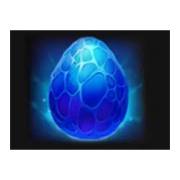 Blue egg symbol in Treasures of Fire: Scatter Pays slot