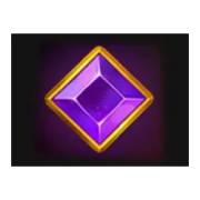 Purple gemstone symbol in Treasures of Fire: Scatter Pays slot