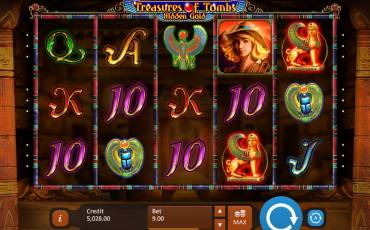 Treasures of Tombs: Hidden Gold slot (Canada)