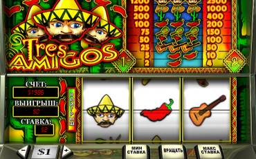 Tres Amigos slot (Canada)