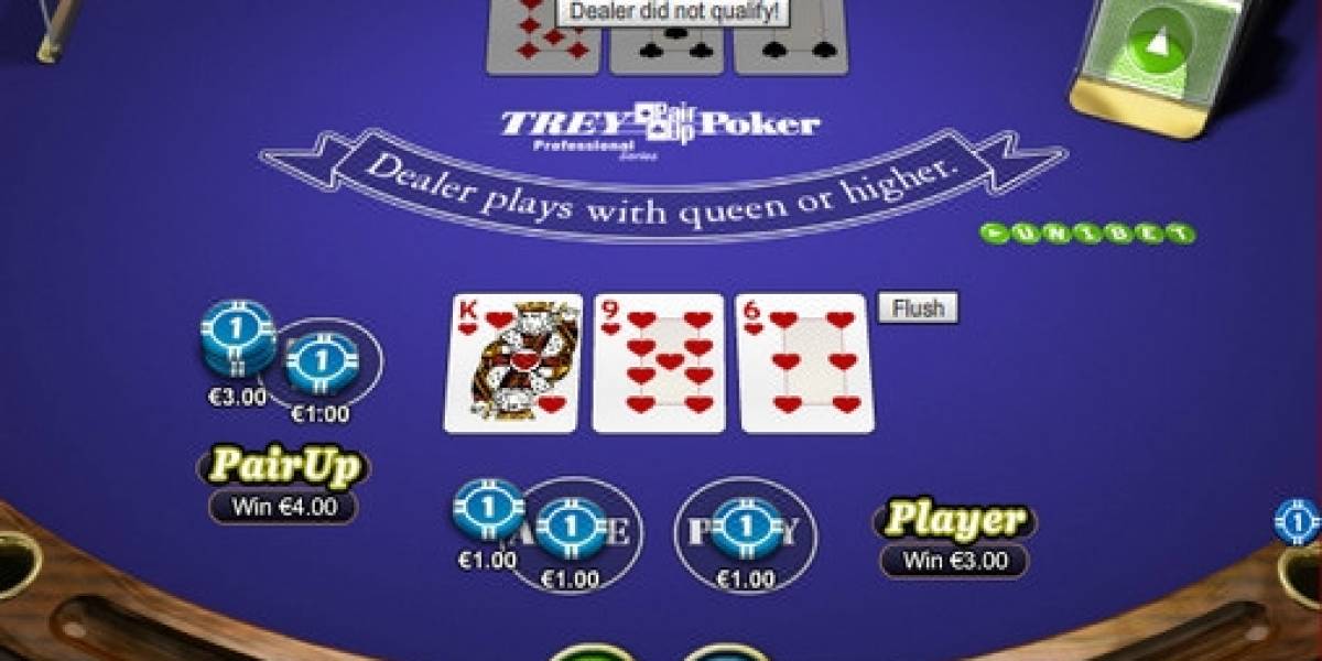 Trey Card Poker – Professional Series