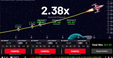 Triple Cash or Crash: Winnings