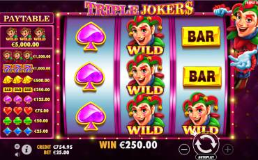 Triple Jokers slot (Canada)