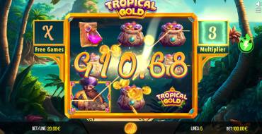 Tropical Gold: Winnings